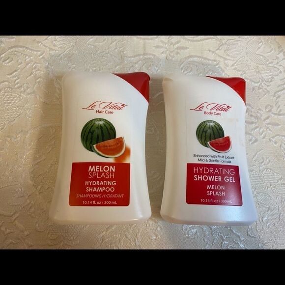 🛍 Le Vital Splash Hydrating Shampoo Melon, & Hydrating Shower Gel 10.1 4fl.OZ - Picture 5 of 9